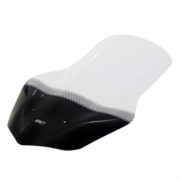 GP Kompozit Yamaha NMAX 125 / 155 2021-2024 Uyumlu Ayaklı Tur Camı Şeffaf 72 cm