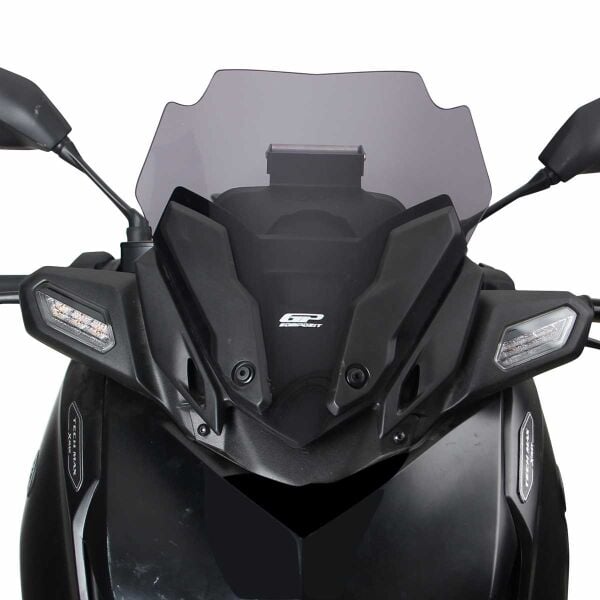 GP Kompozit Yamaha XMAX 250 2024 Uyumlu Spor Ön Cam Füme 40 cm
