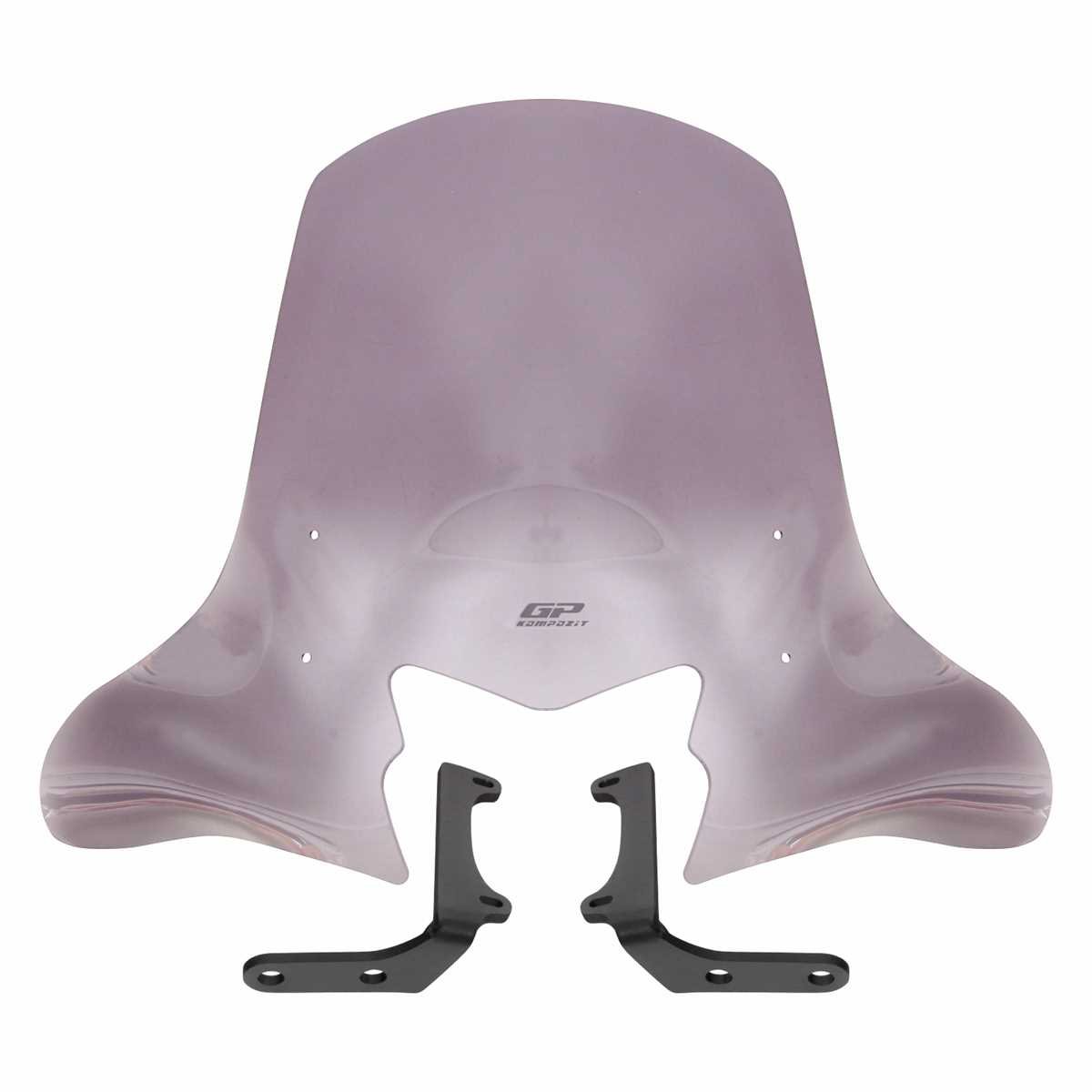 GP Kompozit Honda Dio 2021-2024 Uyumlu Ön Cam Füme 58 cm