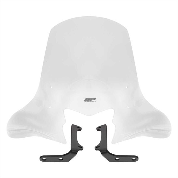 GP Kompozit Honda Dio 2021-2024 Uyumlu Ön Cam Şeffaf 58 cm