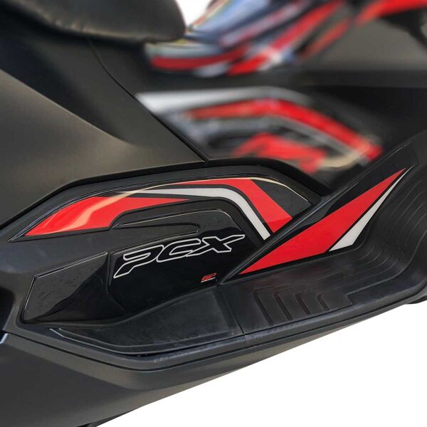 GP Kompozit Honda PCX 125 2021-2024 Uyumlu Yan Alt Ayak Pad Kırmızı
