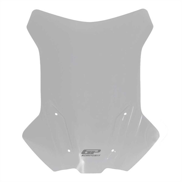GP Kompozit KTM 250 / 390 Adventure 2020-2024 Uyumlu Ön Cam Füme 49 cm