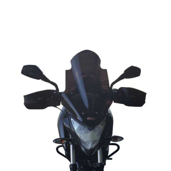 GP Kompozit Bajaj Pulsar NS 200 2011-2024 Uyumlu Ön Cam Füme 47 cm