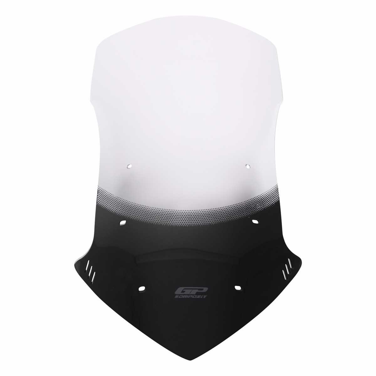 GP Kompozit Honda NC 750 X 2021-2024 Uyumlu Baskılı Tur Camı Şeffaf 59 cm