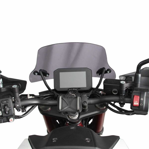 GP Kompozit Honda CB750 Hornet 2023-2024 Uyumlu Ön Cam Füme 28 cm