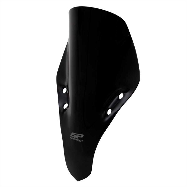 GP Kompozit CF Moto 250 SR 2020-2024 Uyumlu Ön Cam Siyah 42 cm