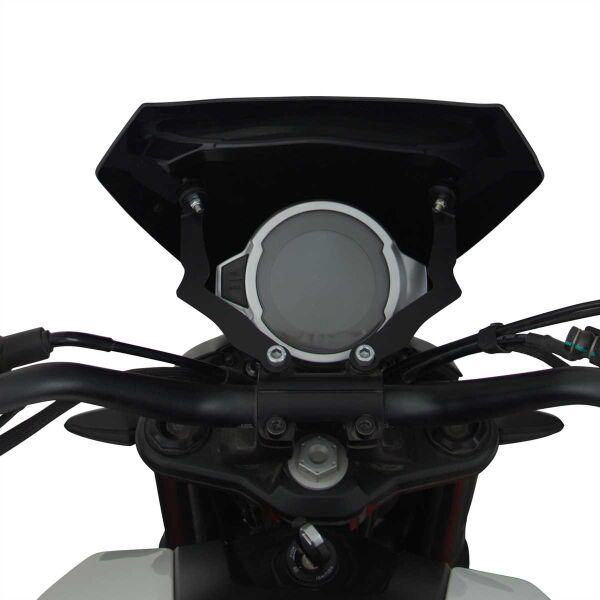 GP Kompozit CF Moto 250 CL-X 2022-2024 Uyumlu Kısa Ön Cam Füme 27 cm