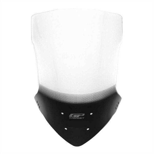 GP Kompozit Honda NC 700 X / NC 750 X 2016-2020 Uyumlu Baskılı Tur Camı Şeffaf 58 cm