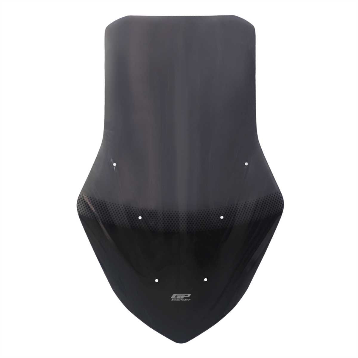 GP Kompozit Yamaha NMAX 125 / 155 2021-2024 Uyumlu Ayaklı Tur Camı Füme 72 cm