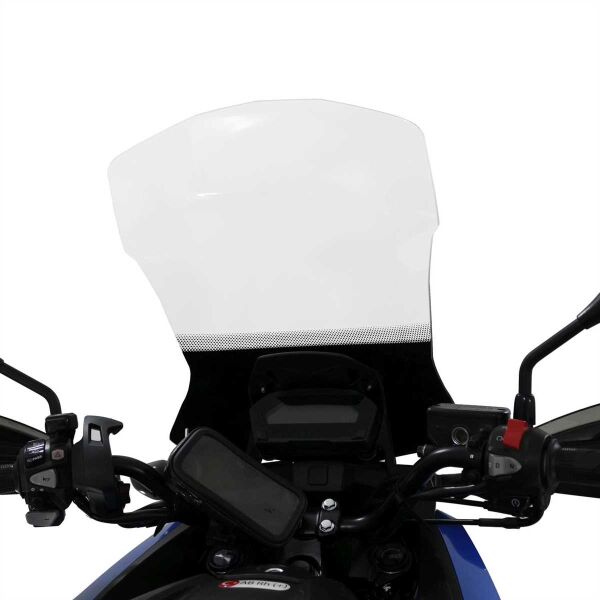 GP Kompozit Honda NC 700 X / NC 750 X 2016-2020 Uyumlu Baskılı Tur Camı Füme 59 cm