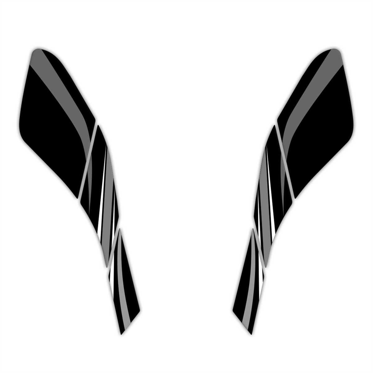 GP Kompozit Honda PCX 125 2021-2024 Uyumlu Yan Pad Gri