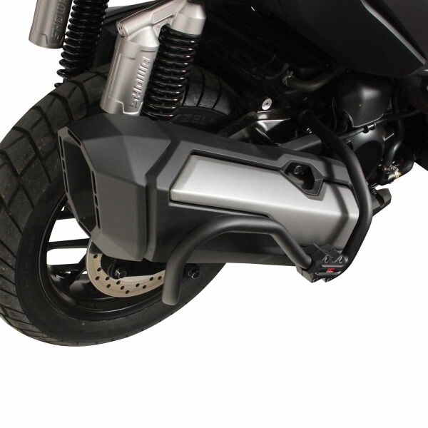 GP Kompozit Honda ADV 350 2023-2024 Uyumlu Egzoz Koruma Demiri Siyah