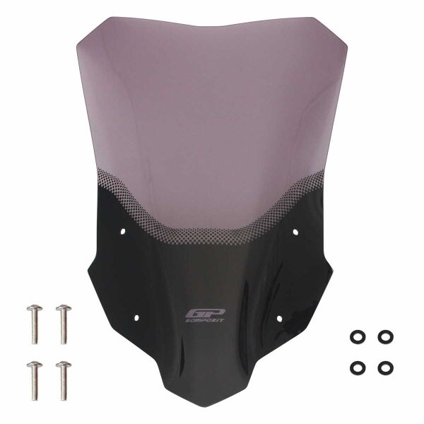 GP Kompozit Honda XL750L Transalp 2023-2024 Uyumlu Ön Cam Füme 53 cm