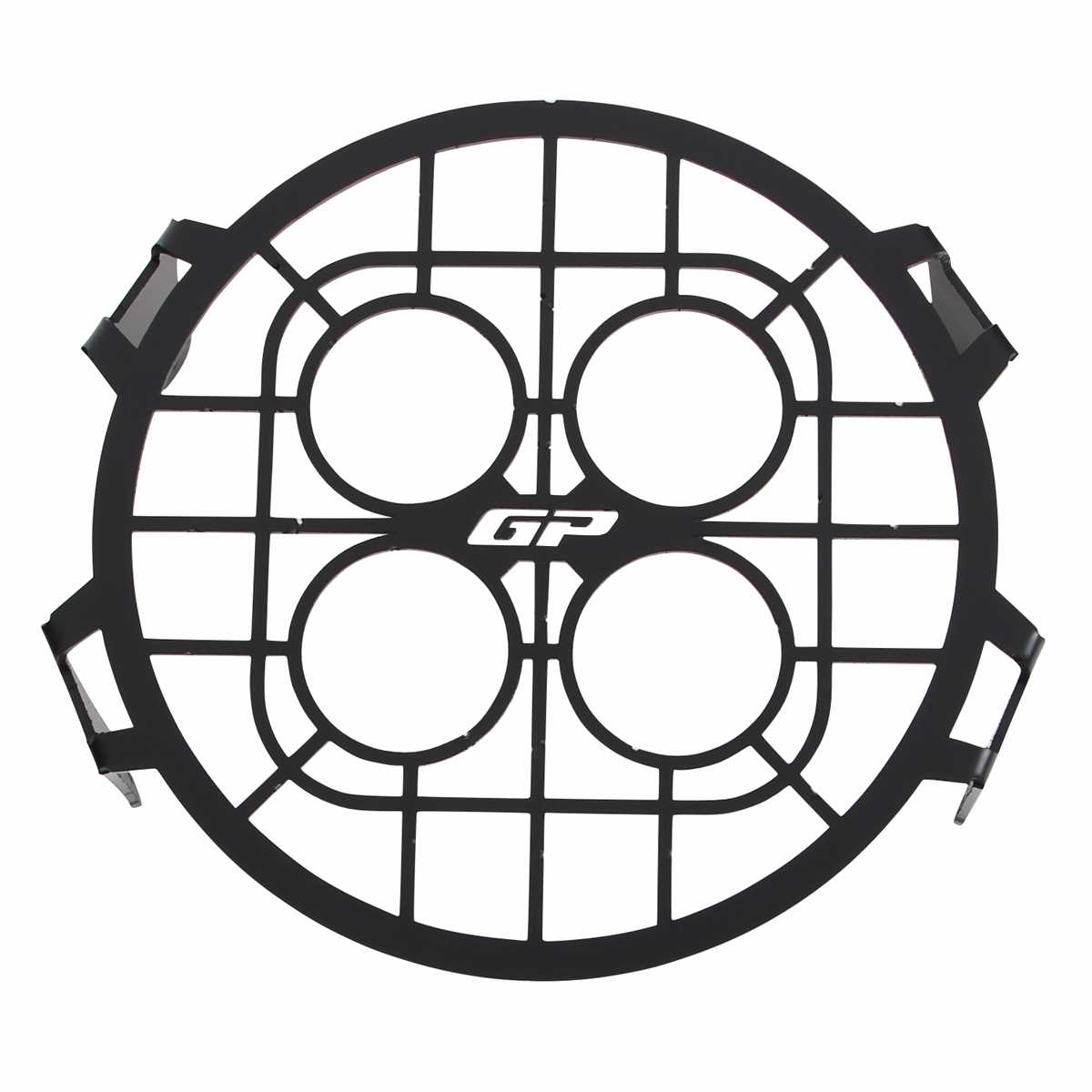 GP Kompozit Honda CL 250 2023-2024 Uyumlu Far Koruma Siyah