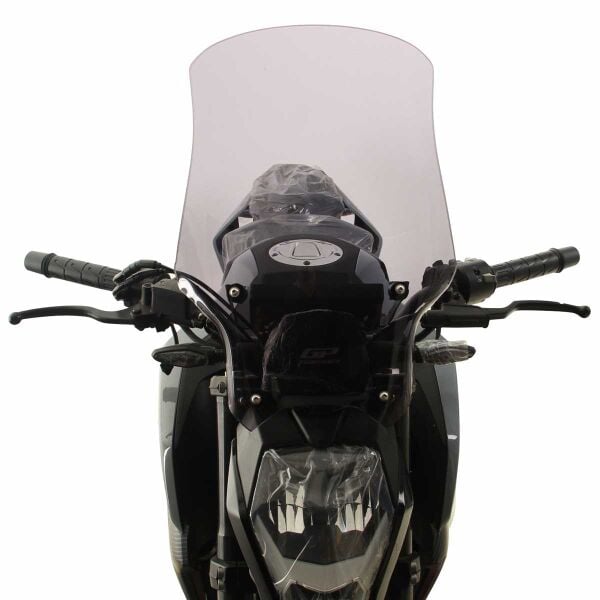GP Kompozit CF Moto 250 NK 2023-2024 Uyumlu Ön Cam Füme 49 cm