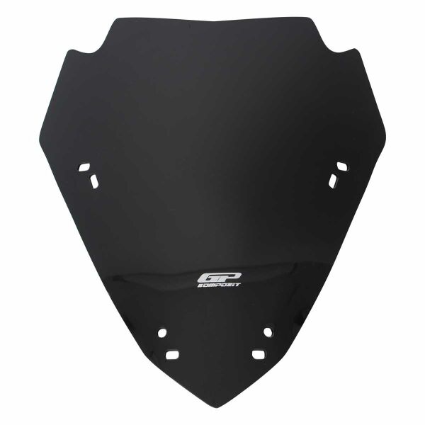 GP Kompozit Yamaha XMAX 250 2024 Uyumlu Spor Ön Cam Siyah 40 cm