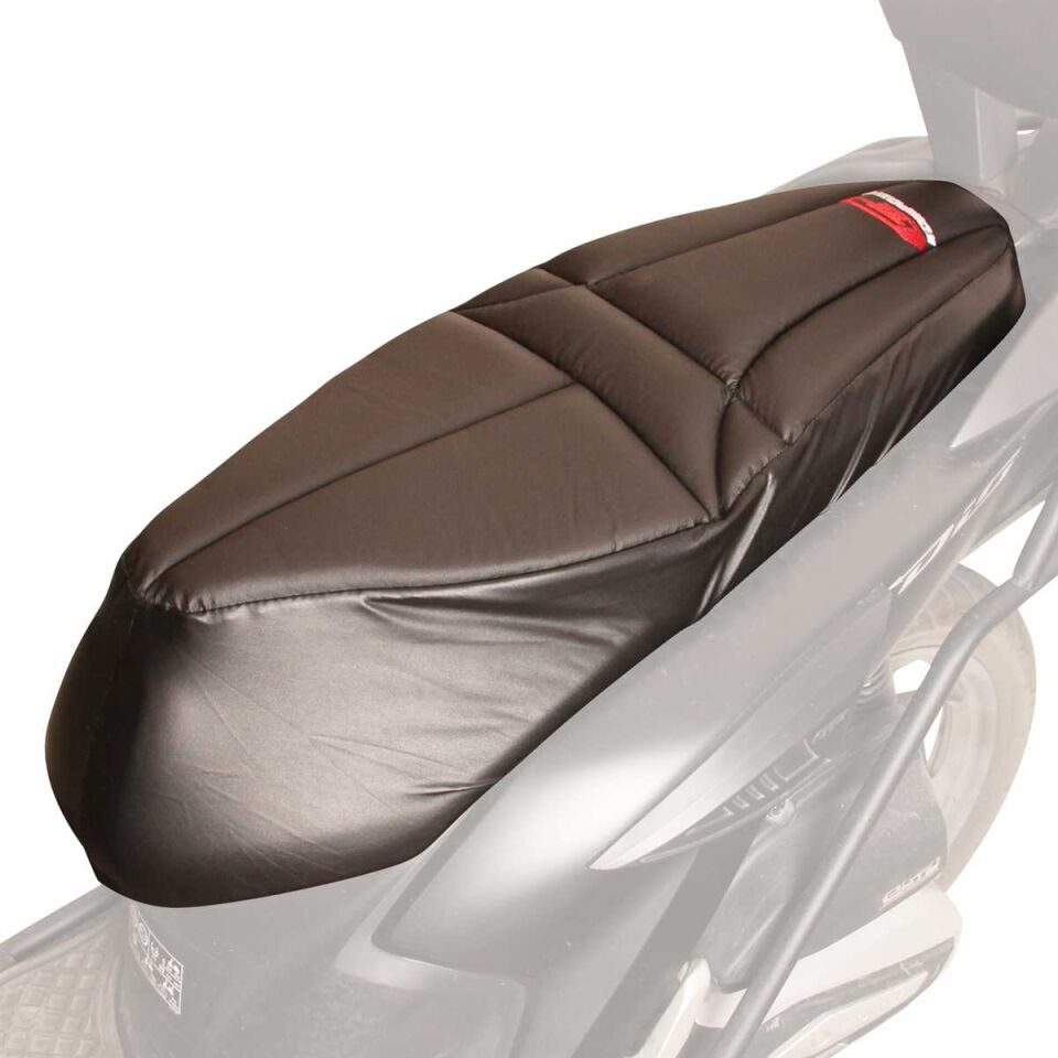GP Kompozit Honda Dio 2021-2024 Uyumlu Motosiklet Konfor Sele Kılıfı Siyah
